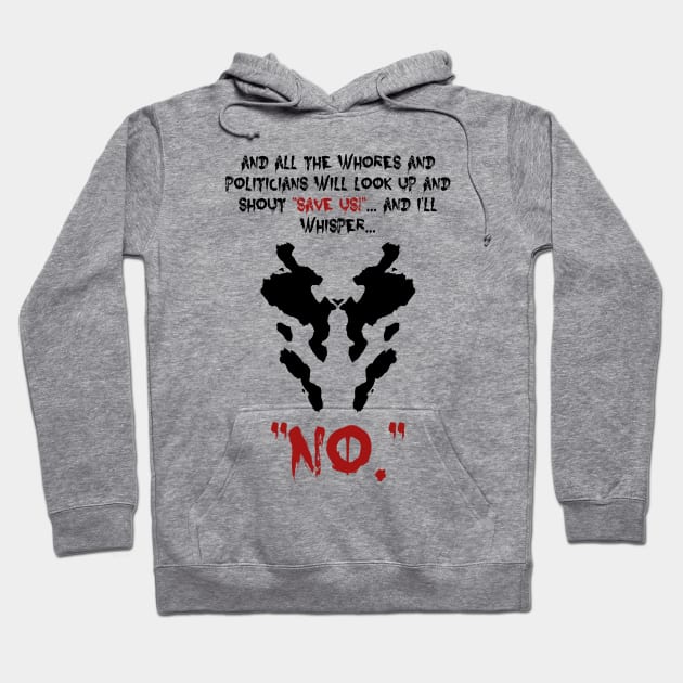 Rorschach Watchmen Hoodie by Coccomedian